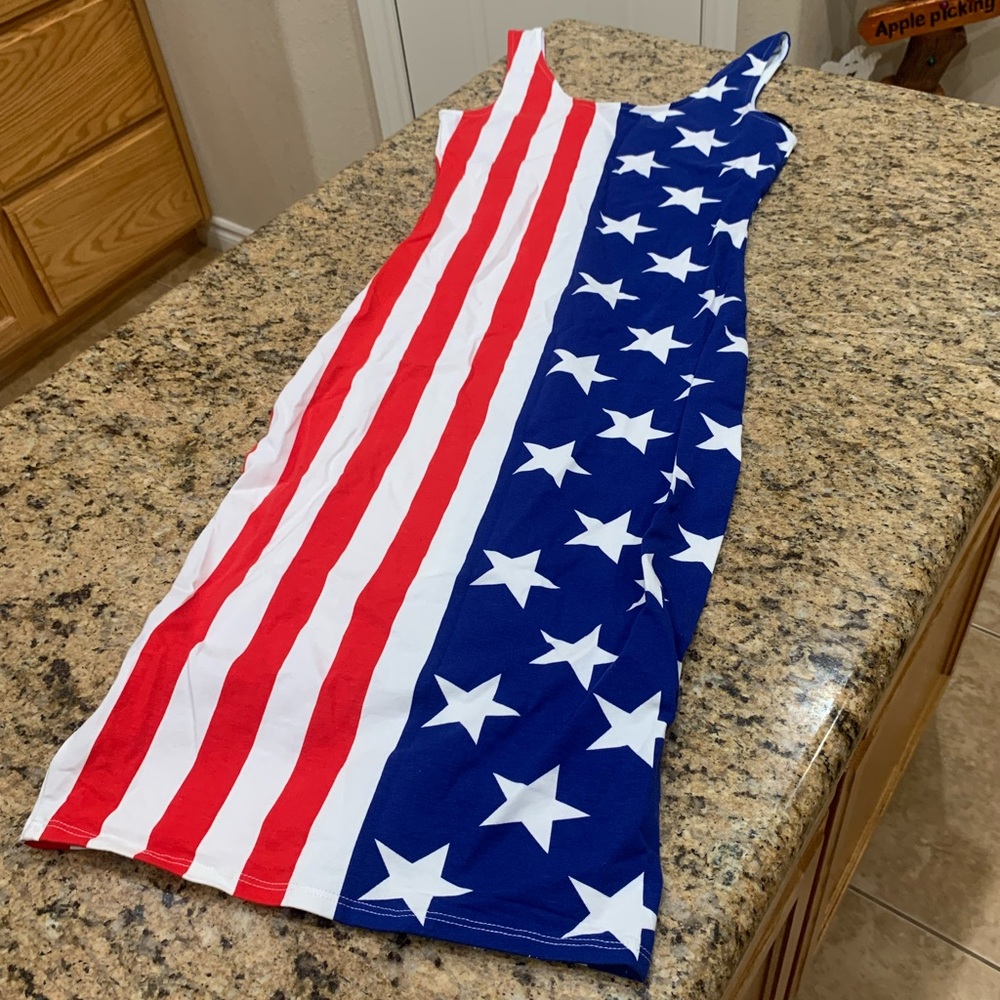 NWT - Americana dress - America - 4th of July - Independence Day - Size Medium